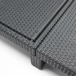 Outlet Keter Daytona Sunlounger ligbed graphite inclusief  kussen