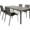 Kettler HPL 180 Diamond 4 dining tuinset jura  antraciet