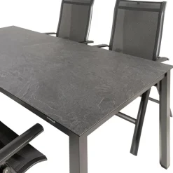 New Kettler HPL 180 Legato 4 verstelbaar tuinset jura  antraciet