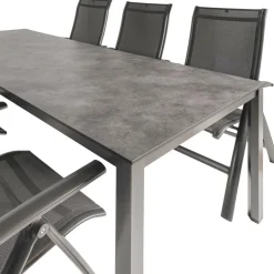 Best Kettler HPL 220 Legato 6 verstelbaar tuinset antraciet