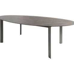 Kettler HPL Edge tuintafel ovaal 240 x 132 antraciet