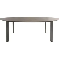 Kettler HPL Edge tuintafel ovaal 240 x 132 antraciet