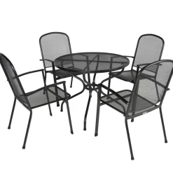 Hot Kettler Strek 90 Vigo 4 tuinset antraciet