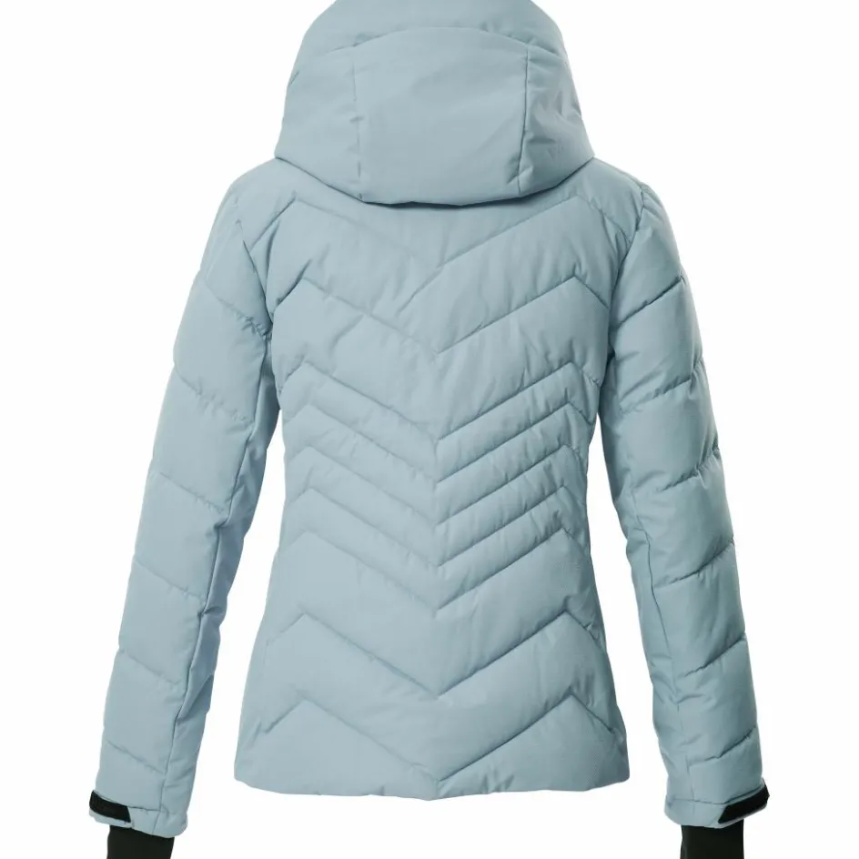 Killtec KSW 31 winterjas dames light ice blue