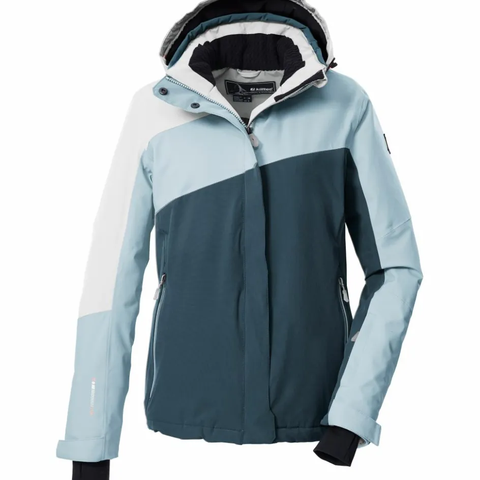 Killtec KSW 26 winterjas dames light ice blue