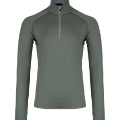 Kjus Feel Half-Zip skipully heren green smoke pewter