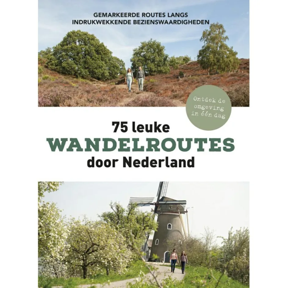 Kosmos Uitgevers 75 leuke wandelroutes door Nederland wandelgids