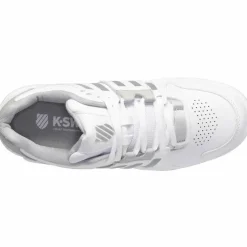 Online K-Swiss Accomplish IV Omni tennisschoenen dames white vapor blue