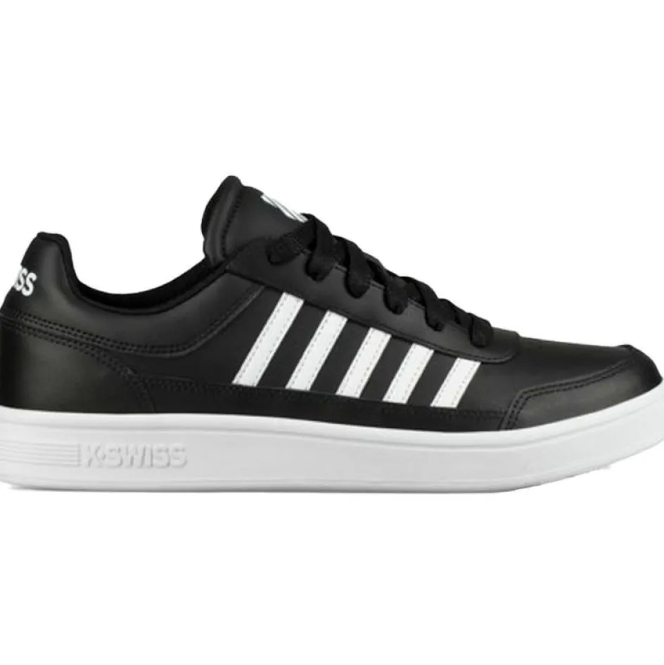 Hot K-Swiss Court Chasseur schoenen heren black white