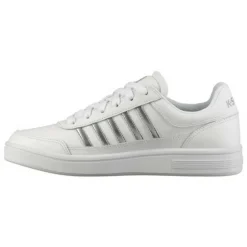 K-Swiss Court Chasseur schoenen dames white silver white