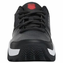 Discount K-Swiss Court Express HB tennisschoenen heren stretch limo white high risk red