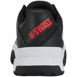 Discount K-Swiss Court Express HB tennisschoenen heren stretch limo white high risk red