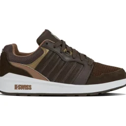 Outlet K-Swiss Rival Trainer T schoenen heren chocolate brown toasted coconut