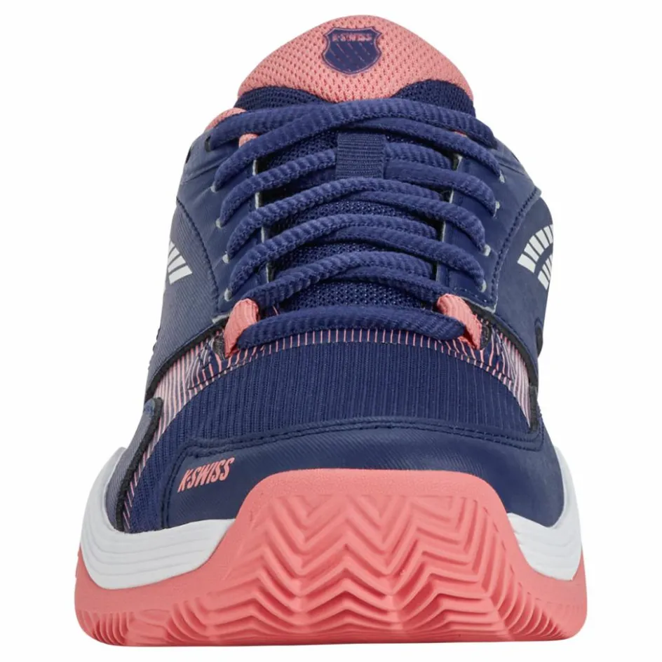 K-Swiss SpeedEx HB padelschoenen dames estate blue white strawberry ice
