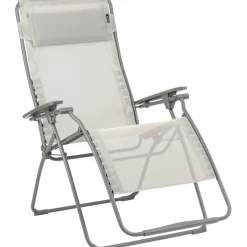 New Lafuma Futura XL Batyline Iso relaxstoel beige seigle