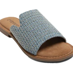 Lazamani Alma slippers dames denim