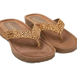 Clearance Lazamani Laura slippers dames leopard