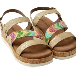 New Lazamani Lindy sandalen dames gold