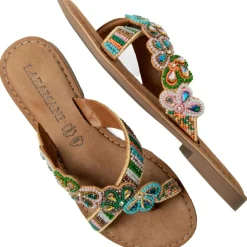 Lazamani Perla slippers dames beas flower