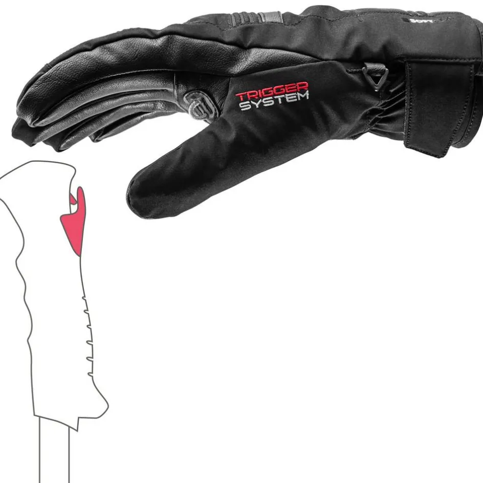 New Leki Cerro 3D handschoenen black