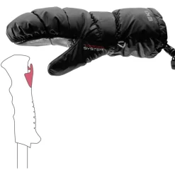 Leki Glace 3D wanten dames black