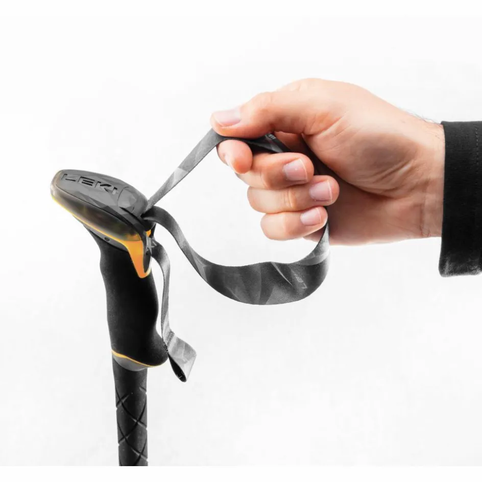 Hot Leki Makalu Lite wandelstokken orange black dark anthracite