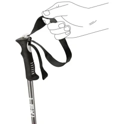 Sale Leki Primacy skistokken black light anthracite white