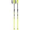 Outlet Leki Rider Vario skistokken junior neon yellow black -  85 - 105 cm
