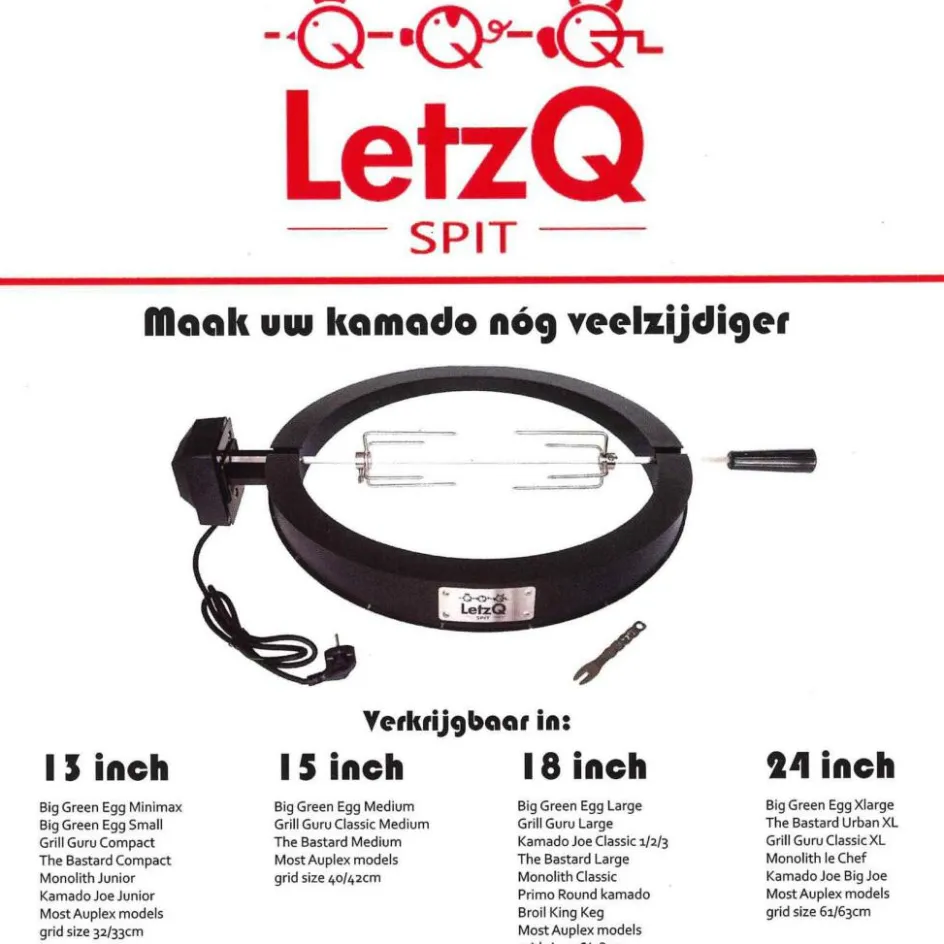 LetzQ Spit 18 inch