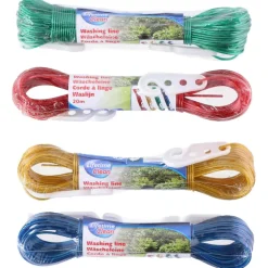 Discount Lifetime Clean  Waslijn 20 meter assorti