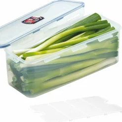 Online Lock & Lock  Hoge vershouddoos met tray 3,4 liter transparant