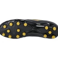 New Lotto Milano 700 AGM voetbalschoenen heren all black light platino