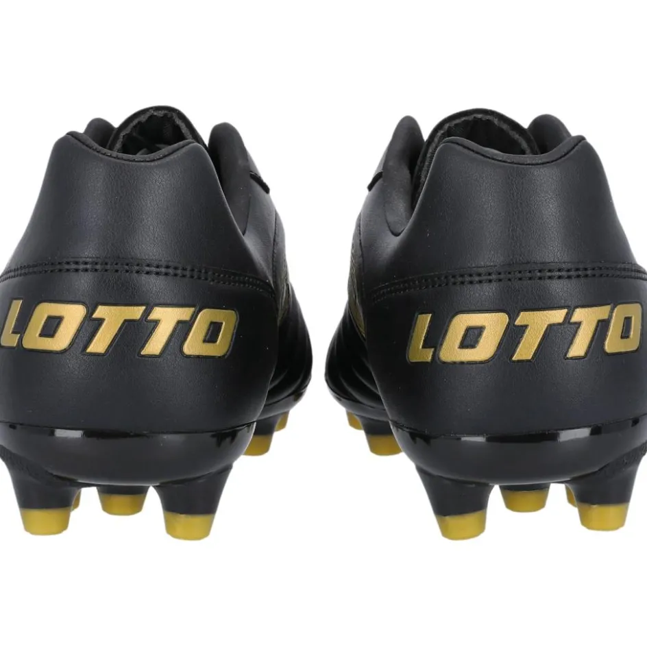 New Lotto Milano 700 AGM voetbalschoenen heren all black light platino