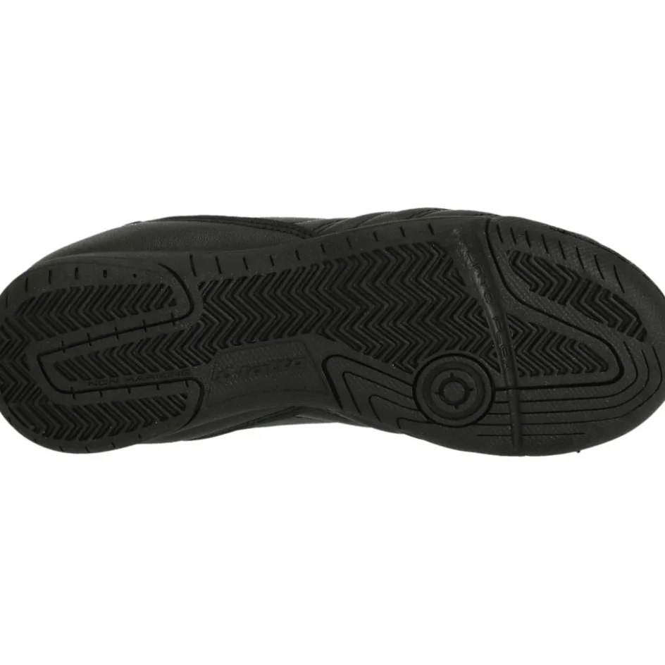 Clearance Lotto Milano 700 ID JR zaalvoetbalschoenen junior all black spring green