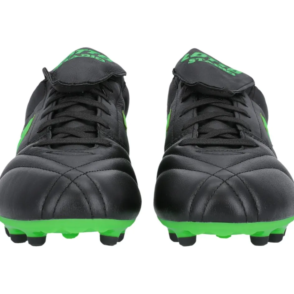 Lotto Stadio 200 FG voetbalschoenen heren all black spring green