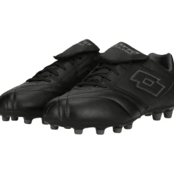 Discount Lotto Stadio 200 FG voetbalschoenen heren all black asphalt