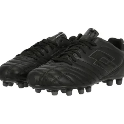 Lotto Stadio 300 III FG voetbalschoenen heren all black asphalt