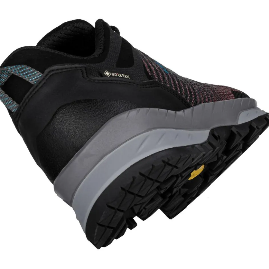 Online Lowa Carezza GTX Lo Ws wandelschoenen dames black brown