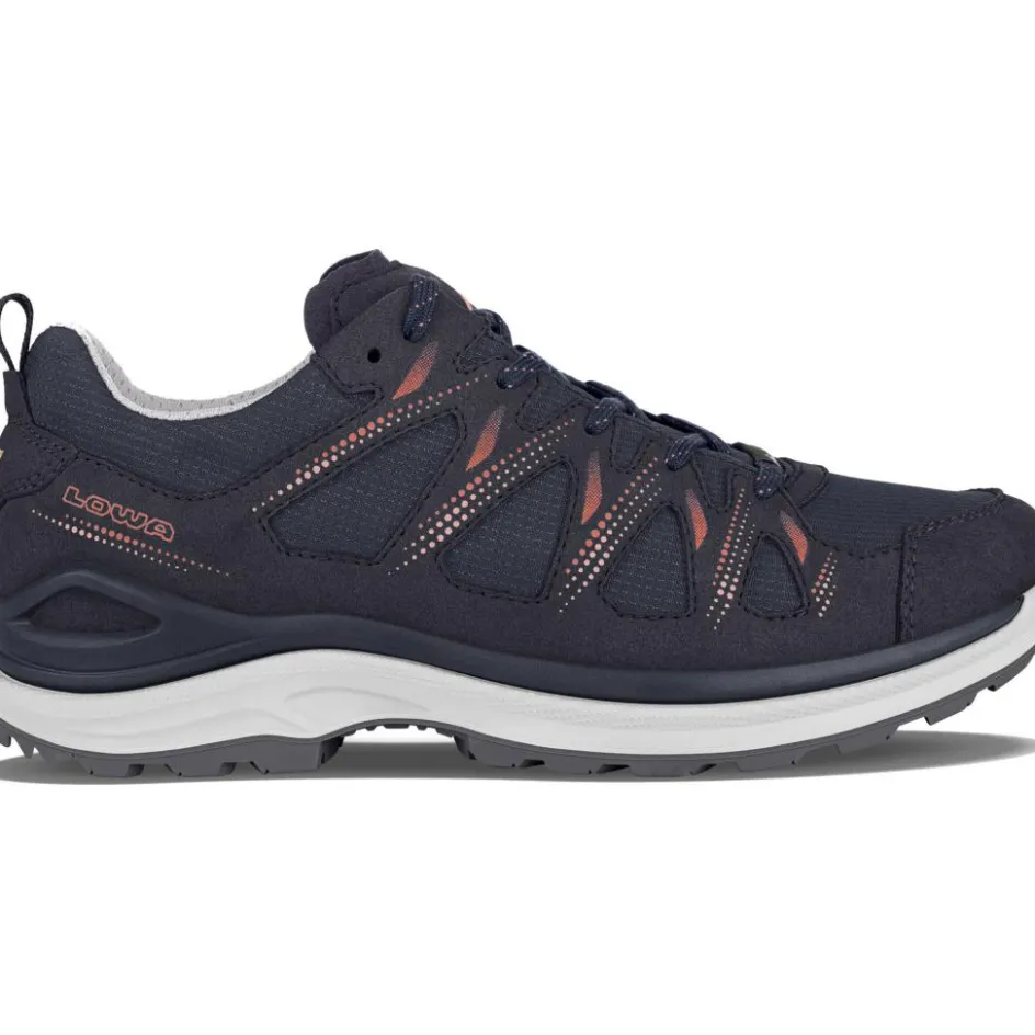 Discount Lowa Innox Evo II GTX Ws wandelschoenen dames navy redwood