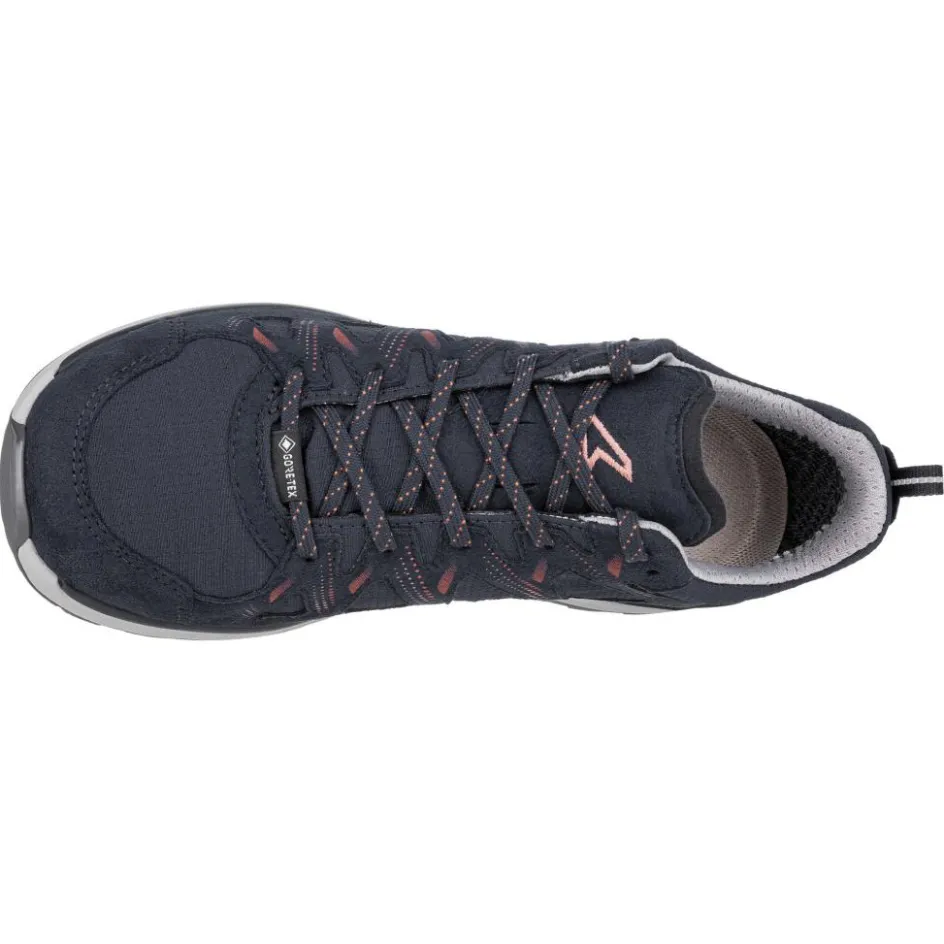 Discount Lowa Innox Evo II GTX Ws wandelschoenen dames navy redwood
