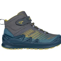 Lowa Merger GTX QC Mid wandelschoenen junior petrol mustard