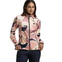 Online Luhta Auttoinen fleece vest dames abricot