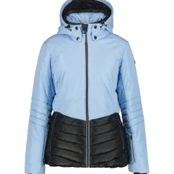 Luhta Halkis winterjas dames light blue