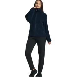 Luhta Iissalo fleece vest dames dark blue