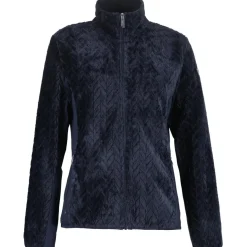 Outlet Luhta Ikaala fleece vest dames dark blue