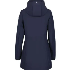 Luhta Iloniemi parka softshell jas dames dark blue