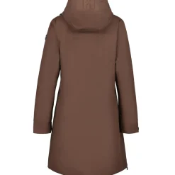 Clearance Luhta Iskola parka outdoor jack dames dark brown