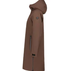 Clearance Luhta Iskola parka outdoor jack dames dark brown