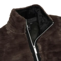 Best Luhta Isolahti fleece vest dames dark brown