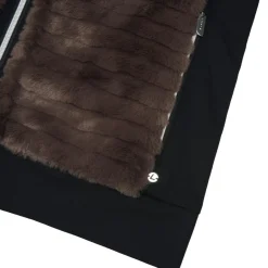 Best Luhta Isolahti fleece vest dames dark brown